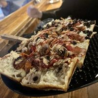   at Brown Dog Pizza in Telluride