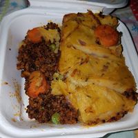 Vegan Shepherd's  Pie. Pretty good! at Down to Earth in Fort Nelson