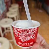 Lemon sorbet at Thaivetro Oldtown Ice Cream in Phuket