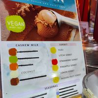 Vegan variety at Thaivetro Oldtown Ice Cream in Phuket