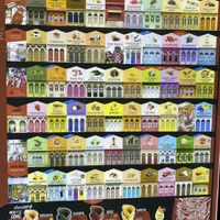 I thought the sign was cute and it reminded me of a Wes Anderson movie    at Thaivetro Oldtown Ice Cream in Phuket