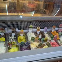 Vegan flavors have a label! at Thaivetro Oldtown Ice Cream in Phuket