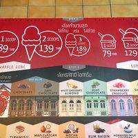 Not cheap  at Thaivetro Oldtown Ice Cream in Phuket