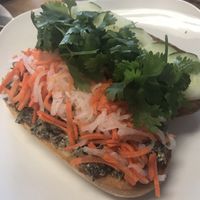 My favorite! Vegan bahn mi sandwich!   at The Dragonfly in Ocala
