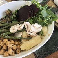 Buddha bowl with vegan sesame dressing  at The Dragonfly in Ocala