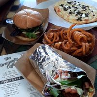 Gyros, burgers, fries and more! at The Dragonfly in Ocala