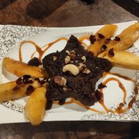 Vegan dessert - dark fantasy at Joy in Candolim