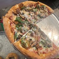 Miss Mushroom Vegan 🍕   at Mellow Mushroom in Peachtree City
