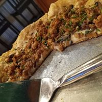 Shitaki pie, so amazing !! at Mellow Mushroom in Knoxville