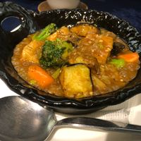 Mapo dofu  at Hyakuraku Honten in Osaka