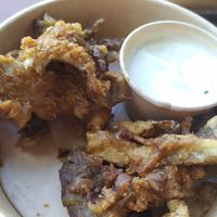 Tempura de Pleurote at Patatak - Saint-Gilles in Brussels