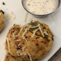 Garlic knots  at Virtuous Pie in Toronto