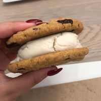 Ice cream cookie sandwich ! at Virtuous Pie in Toronto