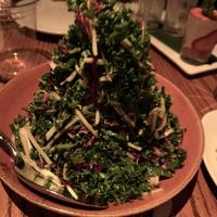 Delicious and huge kale salad!  at Beauty & Essex in Las Vegas