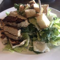 Chikn Cesar salad at Beertown Public House in Cambridge