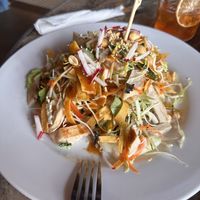 Plant-based crunchy peanut chick’n salad  at Beertown Public House in London