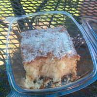 Apple cider Donut cake at Kelley Farm Kitchen in Harpers Ferry