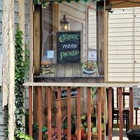 The front door aka the pickup window  at Kelley Farm Kitchen in Harpers Ferry