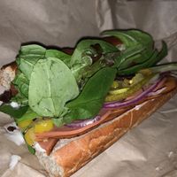 Italian hoagie  at Kelley Farm Kitchen in Harpers Ferry