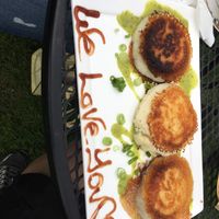 Our appetizer  at Kelley Farm Kitchen in Harpers Ferry