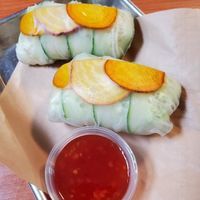 Spring rolls at Kelley Farm Kitchen in Harpers Ferry