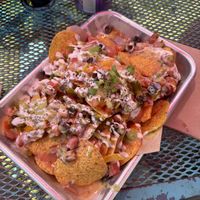 Vegan nachos  at Kelley Farm Kitchen in Harpers Ferry
