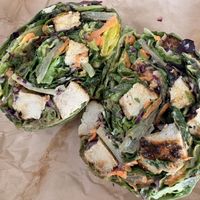 Chick'n Caesar wrap   at Kelley Farm Kitchen in Harpers Ferry