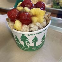 Seasonal pineapple bread puddingg  at Kelley Farm Kitchen in Harpers Ferry