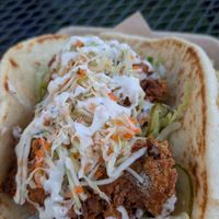 Special of the day - mushroom pita at Kelley Farm Kitchen in Harpers Ferry