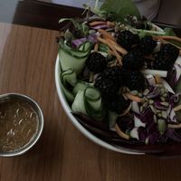 Side salad: it’s big and the vegetables are amazing! at Kelley Farm Kitchen in Harpers Ferry