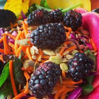 Side salad at Kelley Farm Kitchen in Harpers Ferry