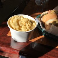 Mac & cheese side is deelish ! at Kelley Farm Kitchen in Harpers Ferry