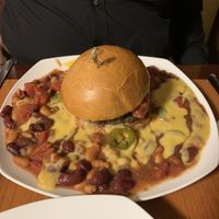 Chili Cheese Burger at Kelley Farm Kitchen in Harpers Ferry