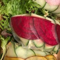 Raw spring rolls at Kelley Farm Kitchen in Harpers Ferry