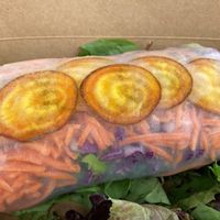 Raw roots and greens wrap at Kelley Farm Kitchen in Harpers Ferry