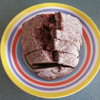 Delicious organic rye bread with pecans (special order) at Sattvika Eco Panaderia in San Andres Cholula