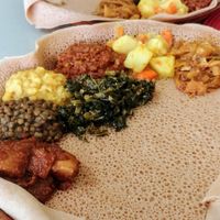 Single serve Vegetable combination at Addis Abeba in Footscray