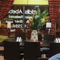 Inside seating at Addis Abeba in Footscray