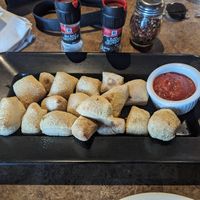Pretzel bites at Mellow Mushroom in Blowing Rock