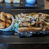 Tempeh hoagie at Mellow Mushroom in Blowing Rock