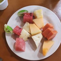 Fruit salad at Yug in Mexico City