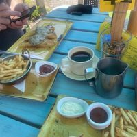 Friend had mushrooms  at Lemonwood Eatery in Okato