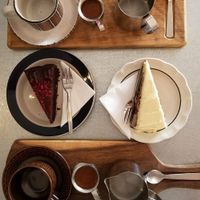 Carrot cake, Mud cake & Great coffee! at Lemonwood Eatery in Okato