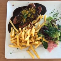 Vegan Currywurst at Ulis Schlemmertreff in Baden Baden