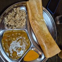 Cheese dosa with vegetable curry at Kerala Kitchen Ishigakijima - ケララキッチン石垣島 in Ishigaki