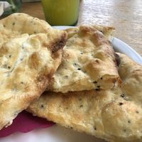 Pita bread  at ŁUBU DUBU in Gorzow Wielkopolski