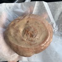 Top of cinnamon roll donut  at BKeDSHoP in Charleston