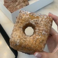 vegan poppyseed donut  at BKeDSHoP in Charleston