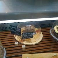 Vegan quiche, aubergine and peanuts at Magrana in Berga