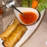 Spring rolls  at Thai Botánico in Tenerife